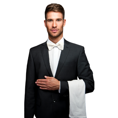 Profesional de hostelería uniformado para el certificado de manipulador de alimentos de mayor riesgo.